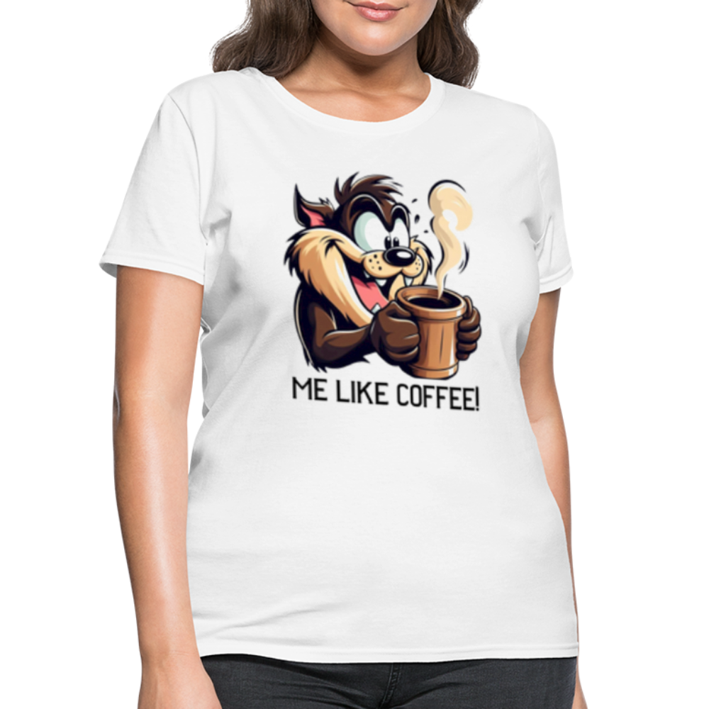 TAZ Coffee T-Shirt - white