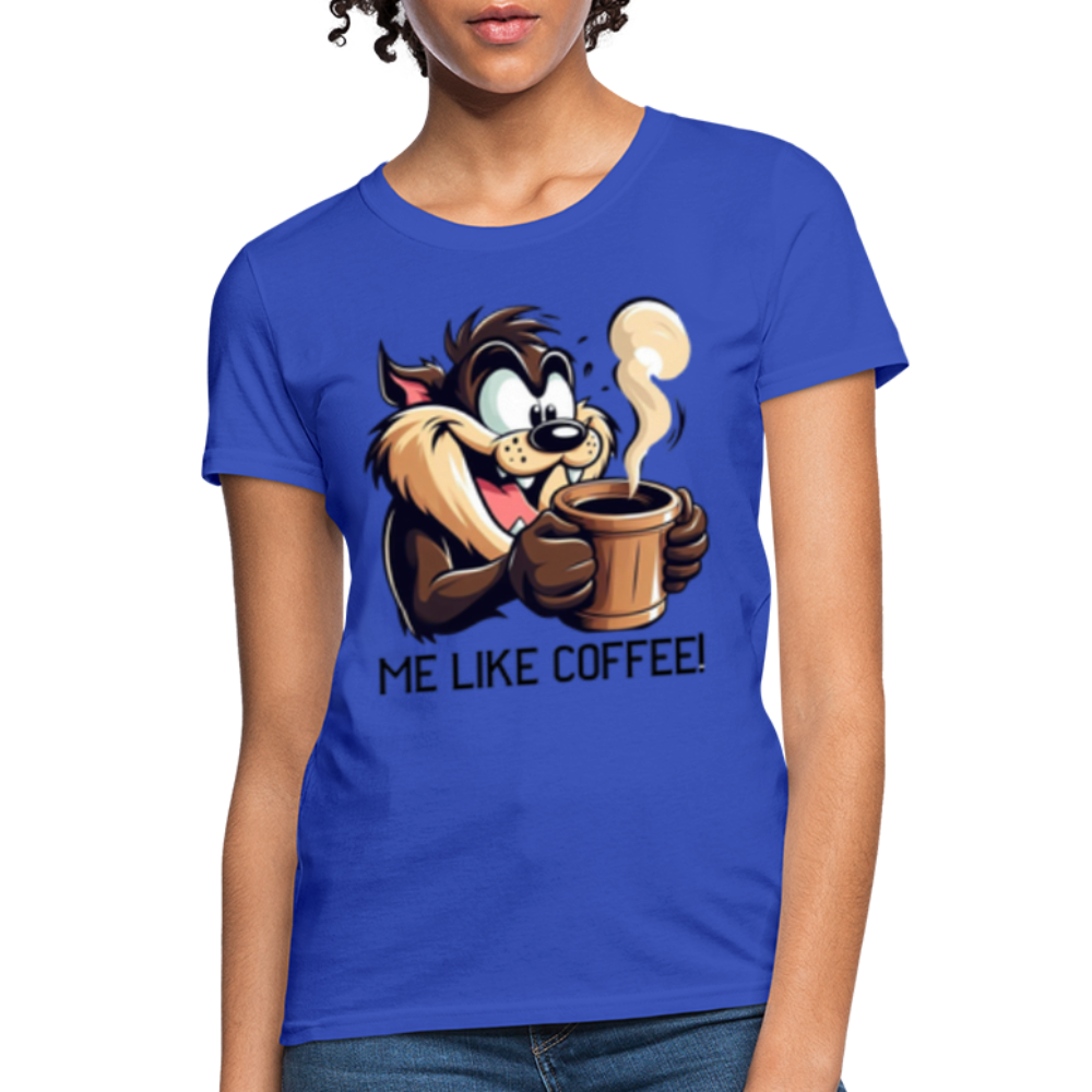 TAZ Coffee T-Shirt - royal blue