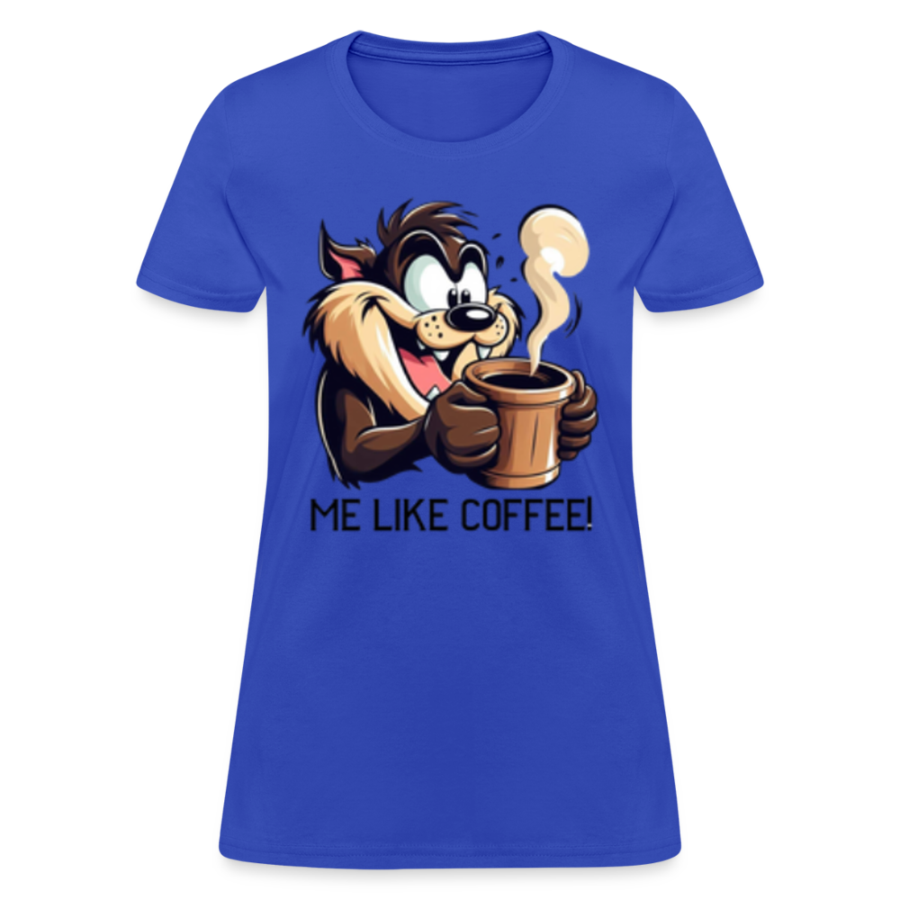 TAZ Coffee T-Shirt - royal blue