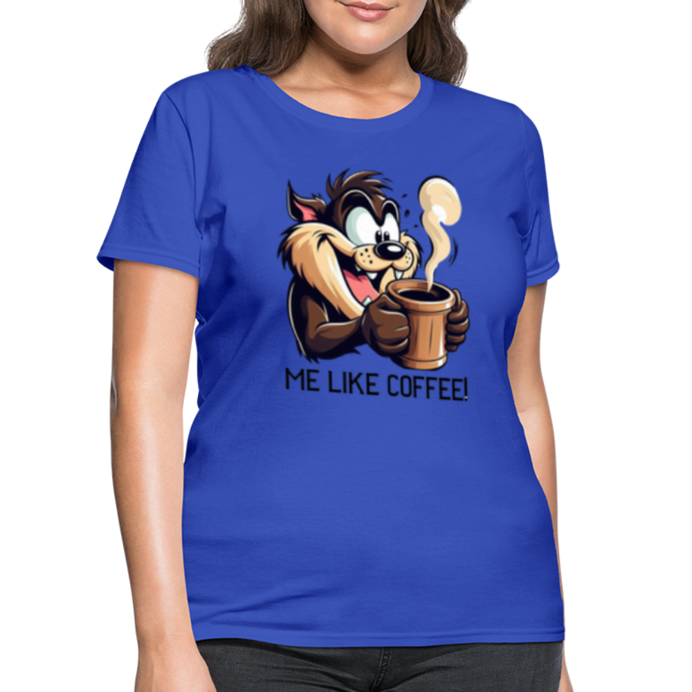 TAZ Coffee T-Shirt - royal blue