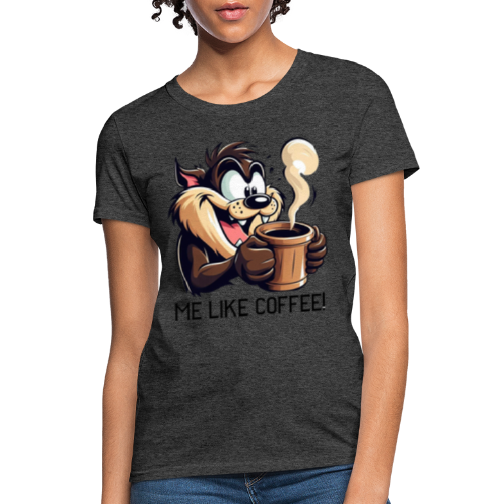 TAZ Coffee T-Shirt - heather black