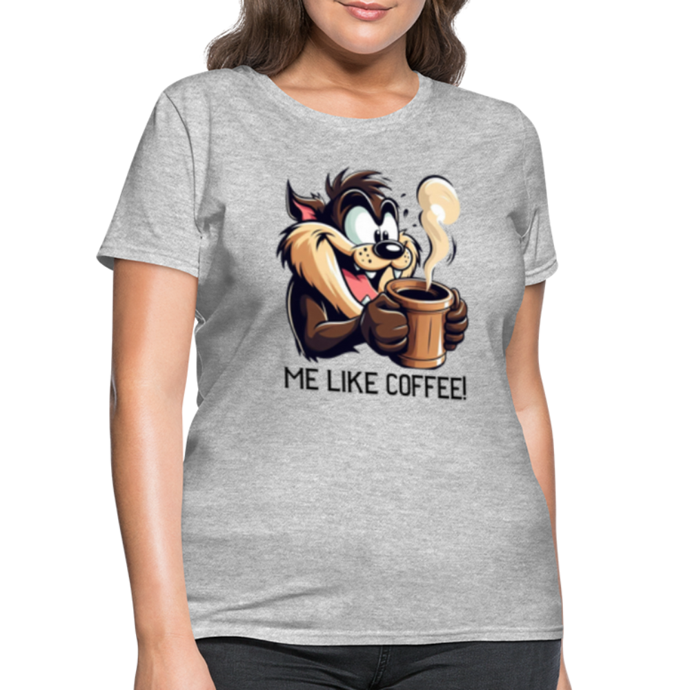 TAZ Coffee T-Shirt - heather gray