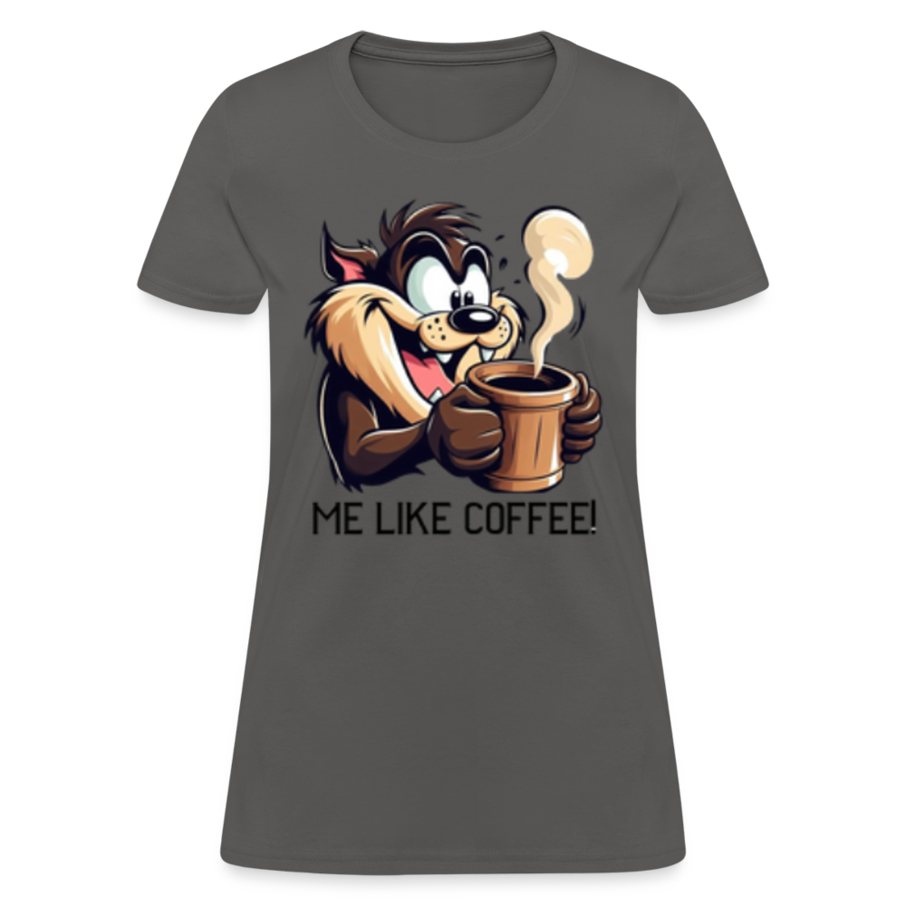 TAZ Coffee T-Shirt - charcoal