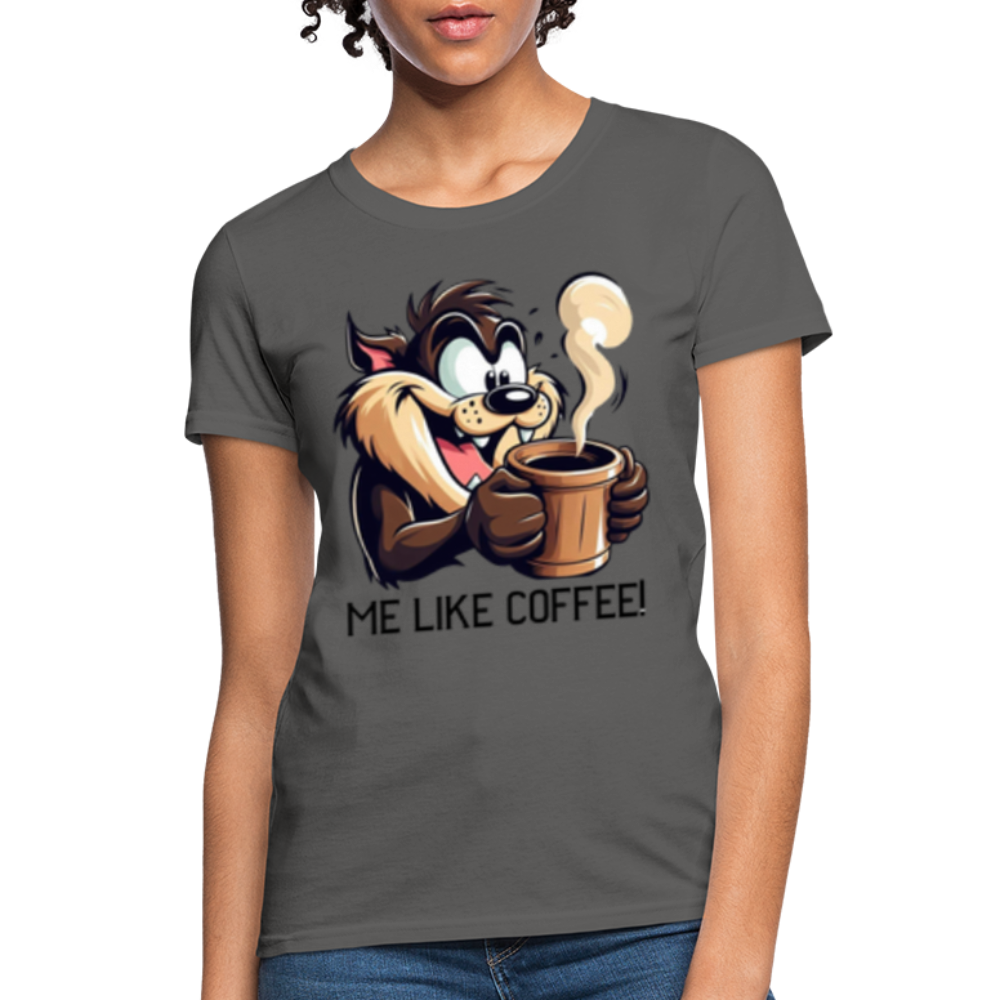 TAZ Coffee T-Shirt - charcoal