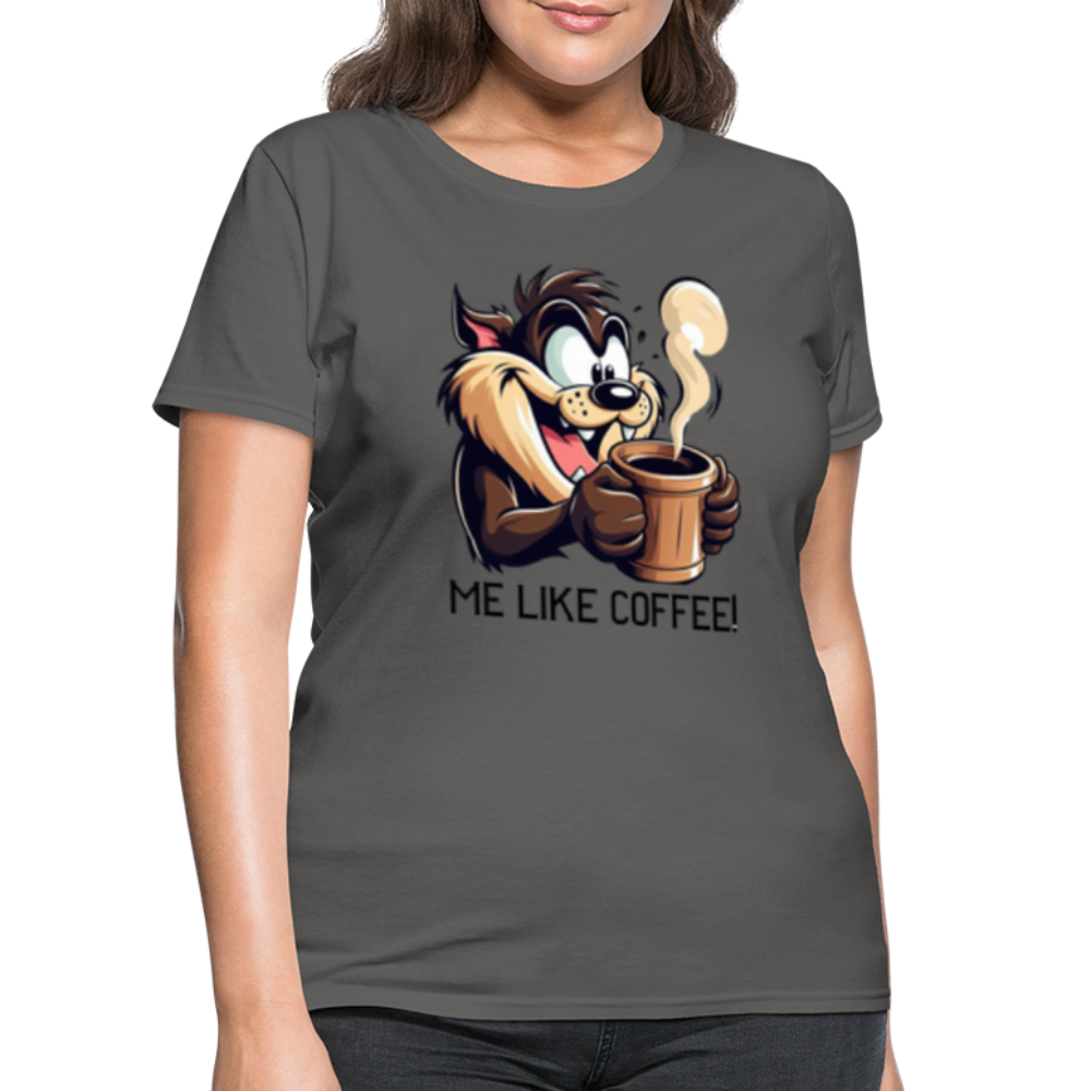 TAZ Coffee T-Shirt - charcoal