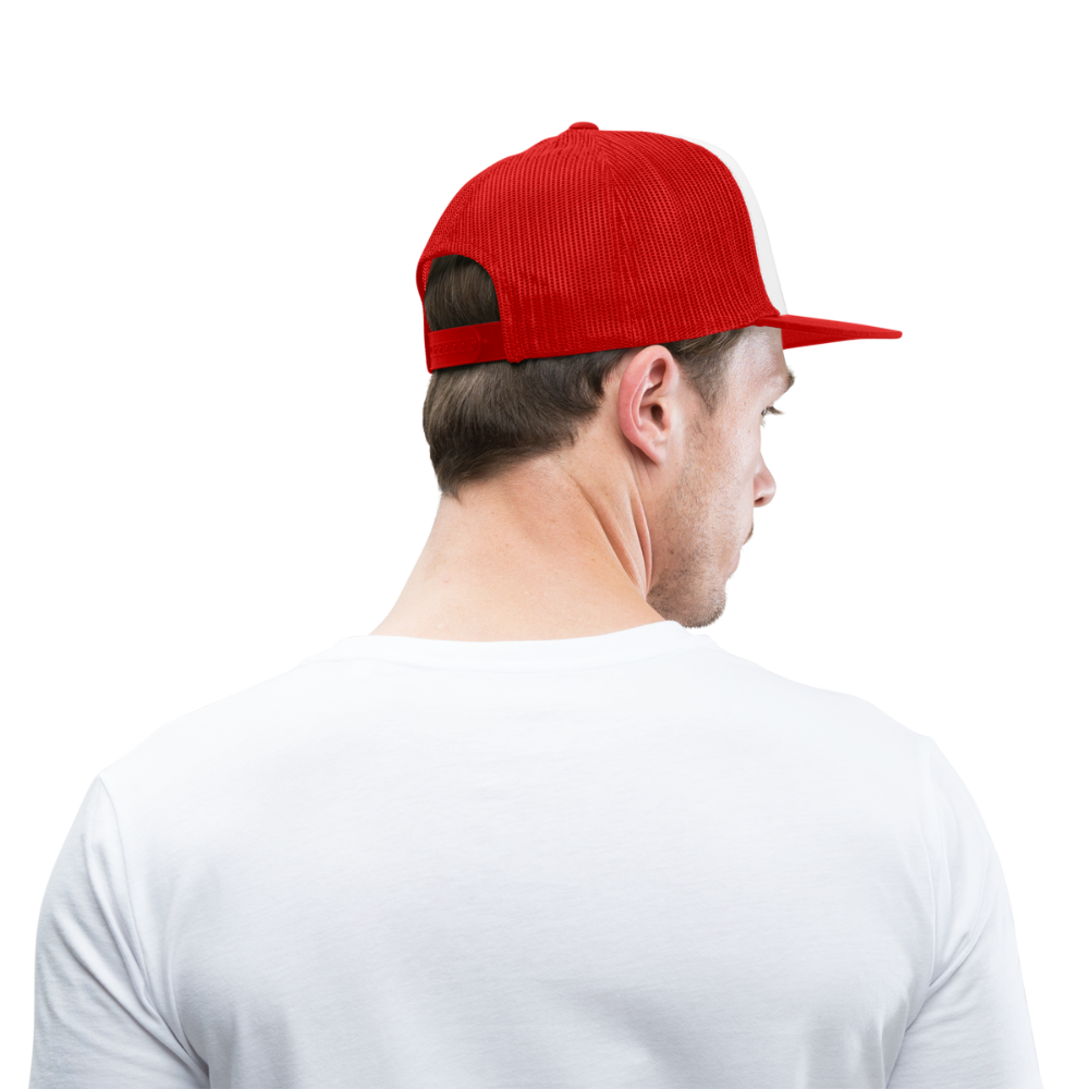 Not Today Trucker Cap - white/red