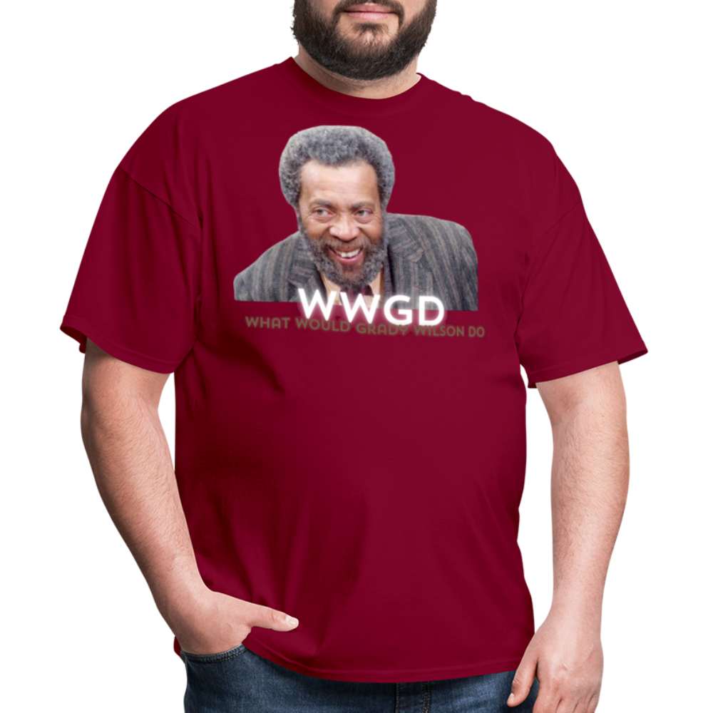 WWGD T-Shirt - burgundy