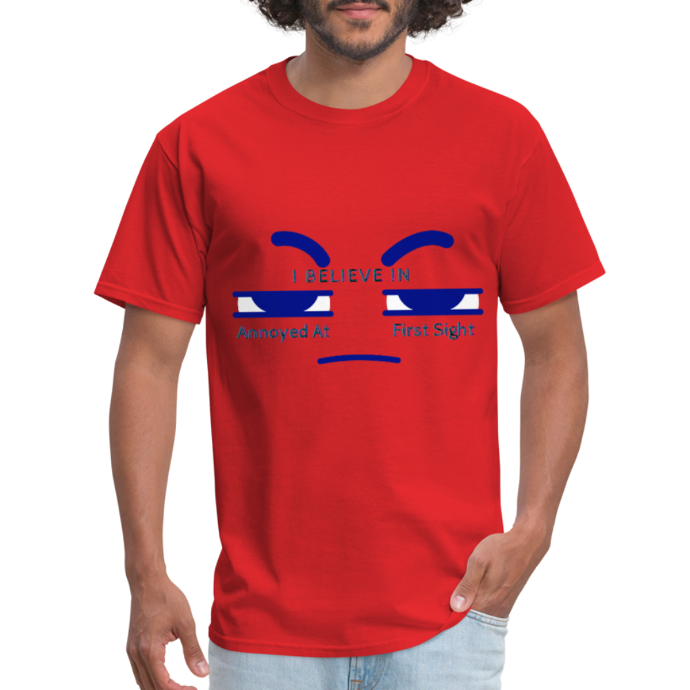 Annoyed T-Shirt - red
