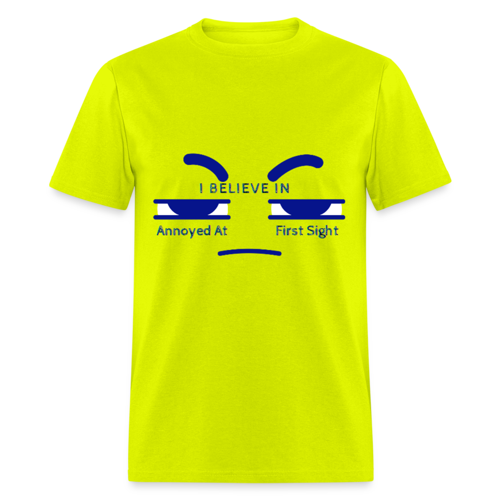 Annoyed T-Shirt - safety green