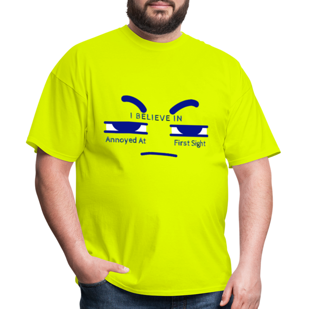 Annoyed T-Shirt - safety green