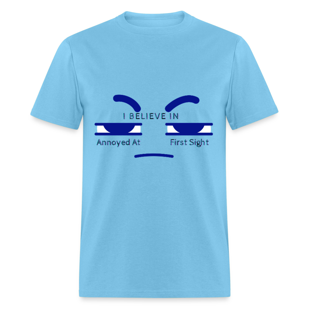 Annoyed T-Shirt - aquatic blue