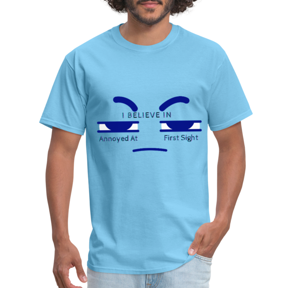 Annoyed T-Shirt - aquatic blue