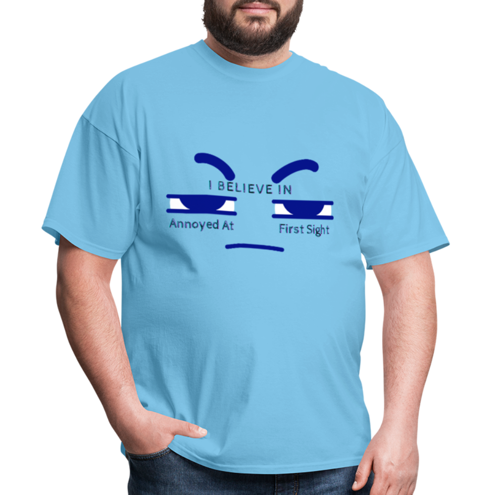 Annoyed T-Shirt - aquatic blue