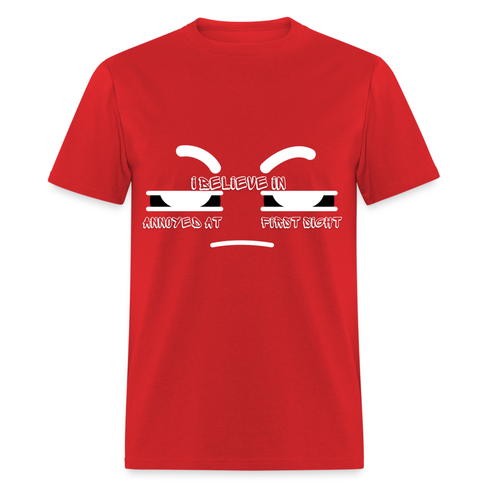 Annoyed T-Shirt - red
