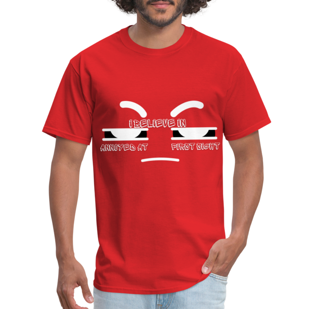 Annoyed T-Shirt - red