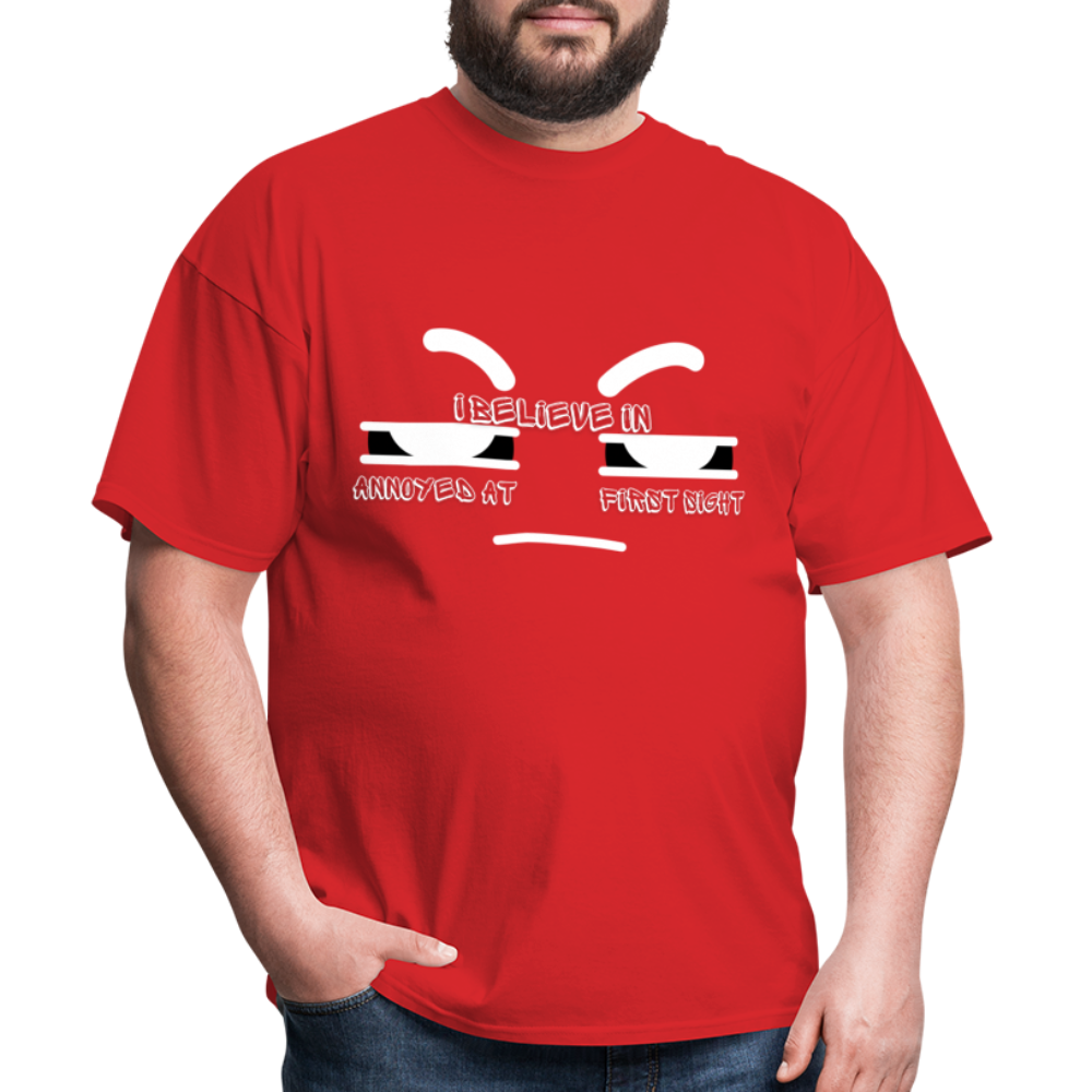 Annoyed T-Shirt - red