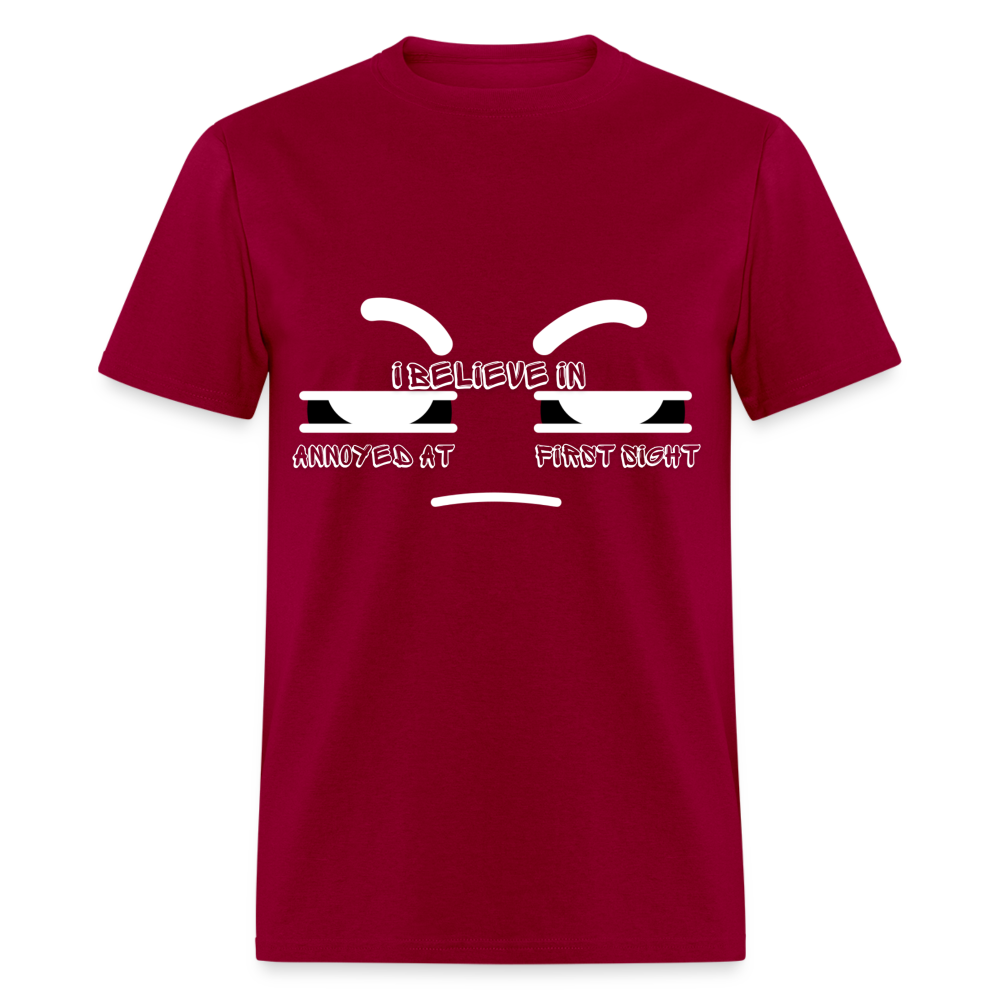 Annoyed T-Shirt - dark red