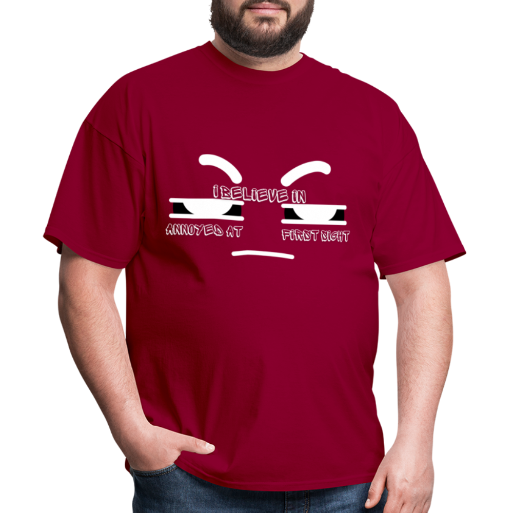 Annoyed T-Shirt - dark red