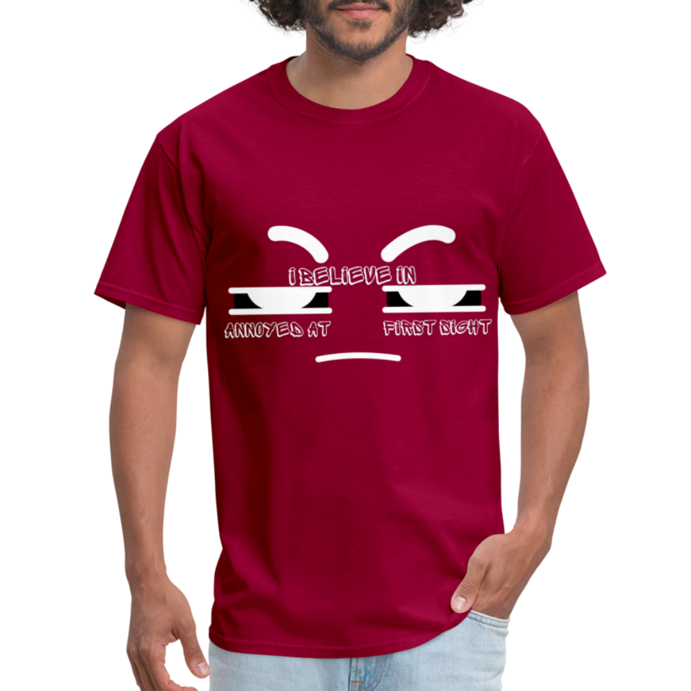 Annoyed T-Shirt - dark red
