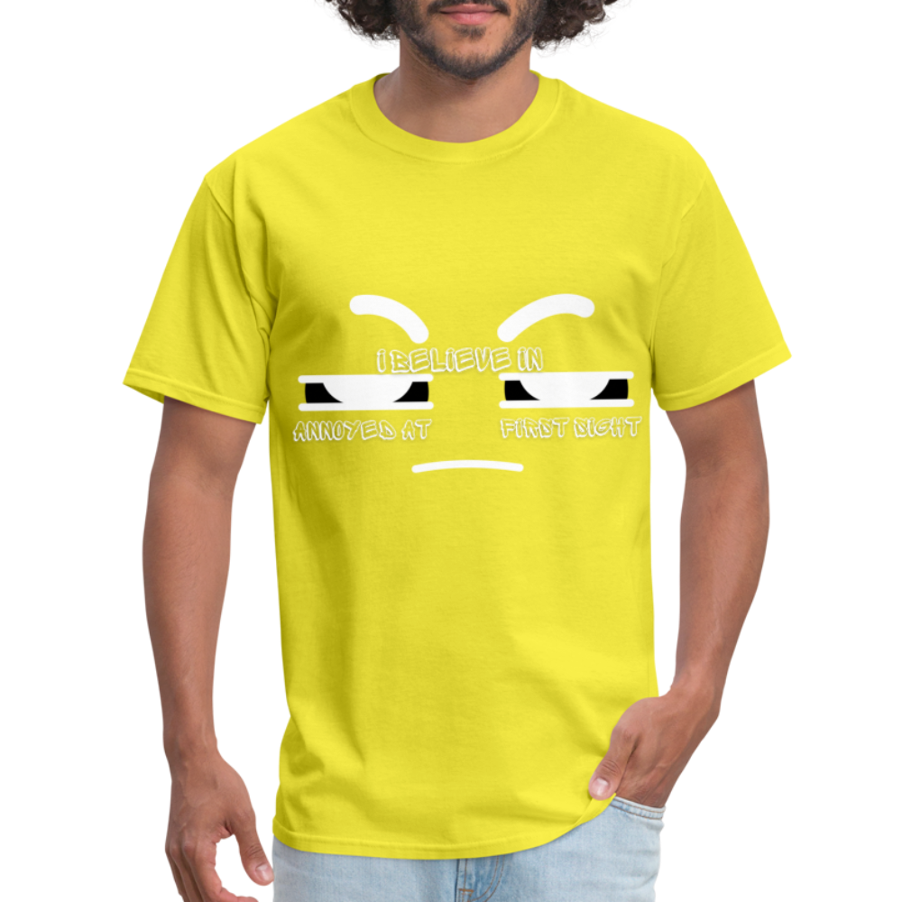 Annoyed T-Shirt - yellow