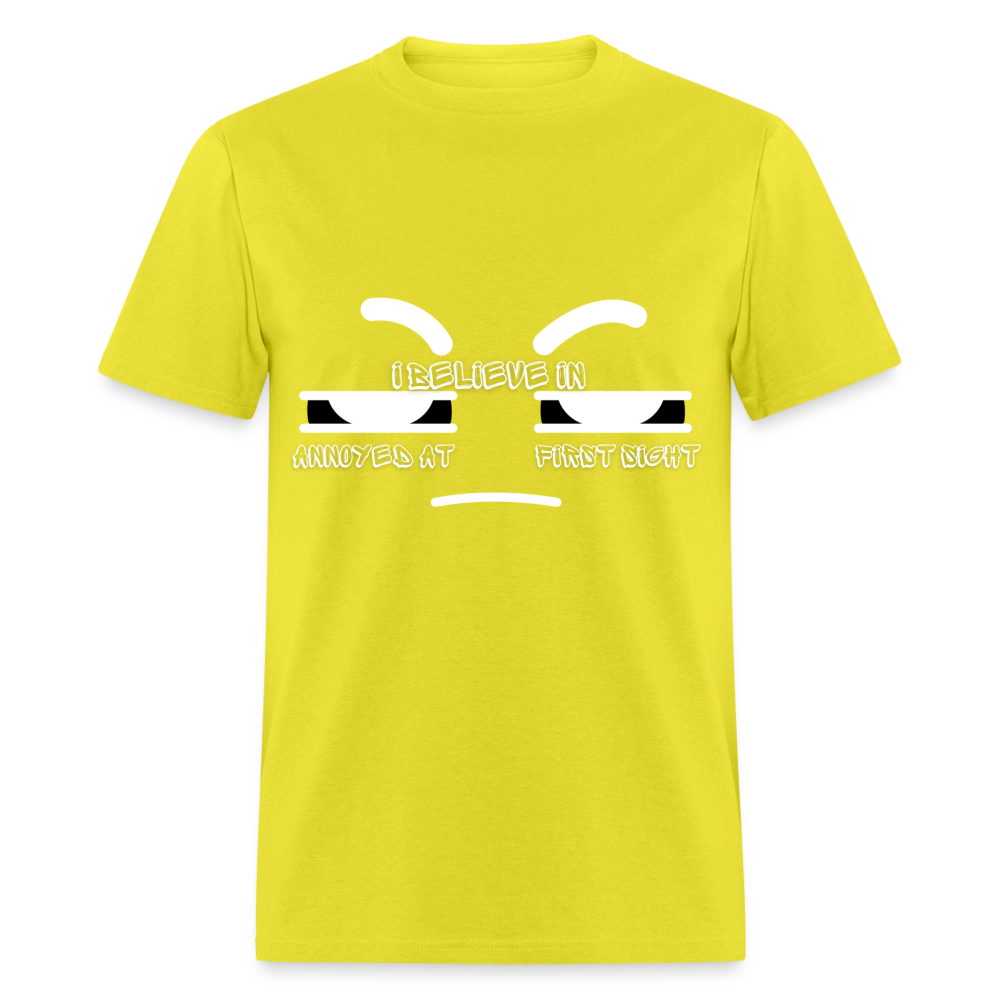 Annoyed T-Shirt - yellow