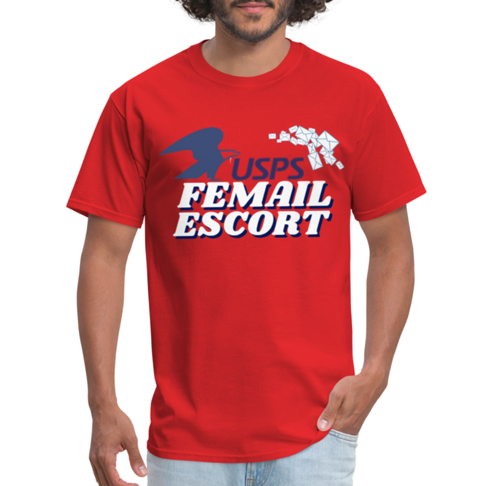 FeMail Escort T-Shirt - red