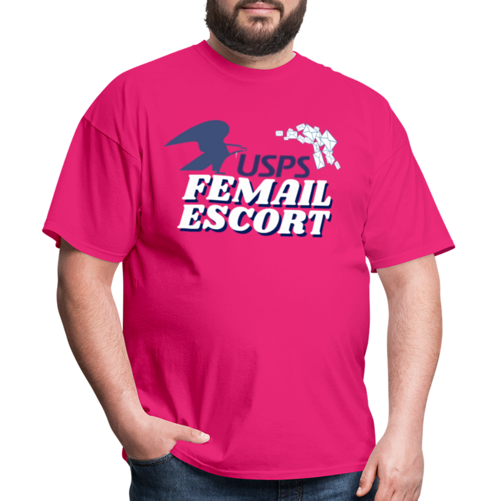 FeMail Escort T-Shirt - fuchsia