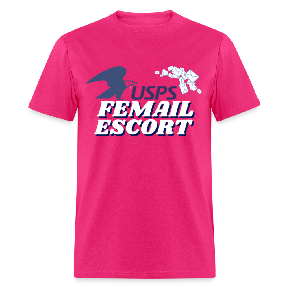 FeMail Escort T-Shirt - fuchsia