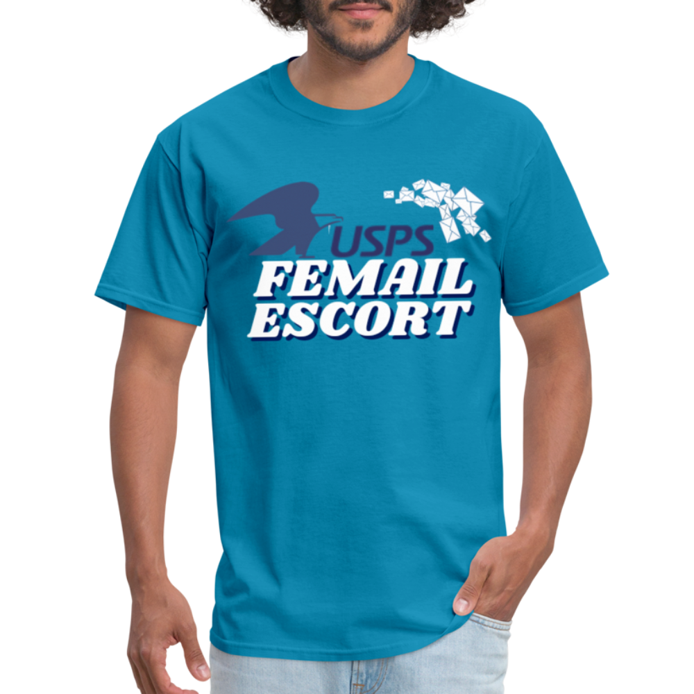 FeMail Escort T-Shirt - turquoise