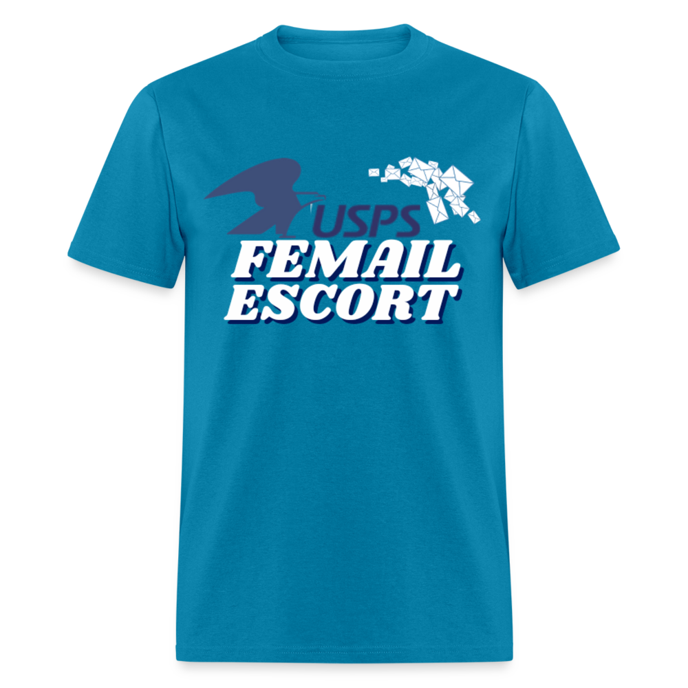 FeMail Escort T-Shirt - turquoise