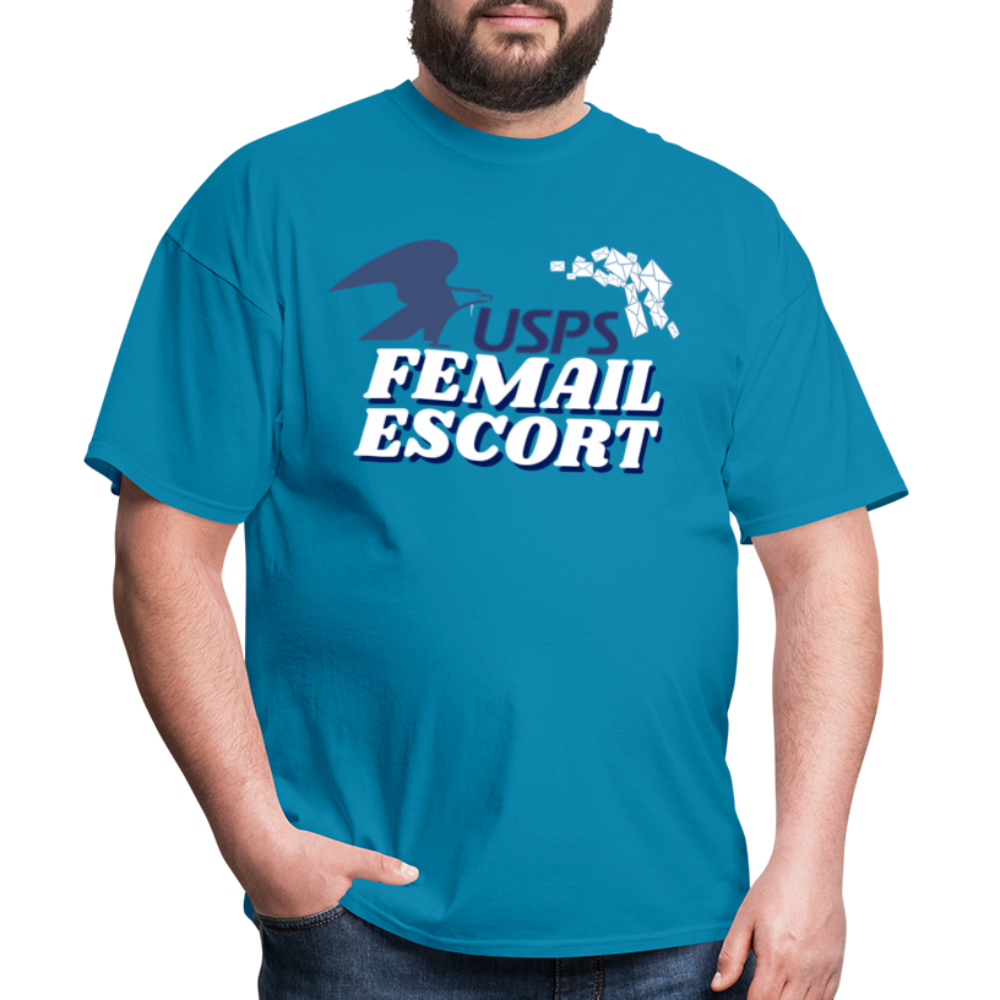 FeMail Escort T-Shirt - turquoise