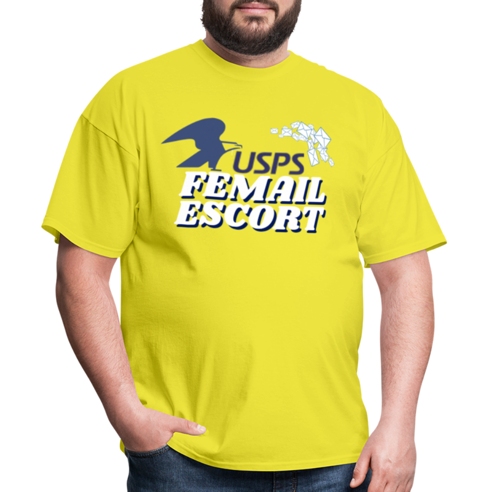 FeMail Escort T-Shirt - yellow