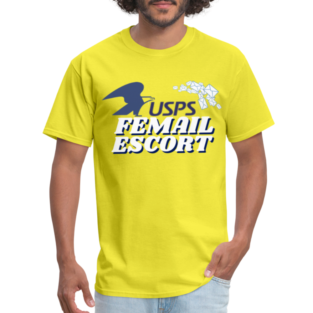 FeMail Escort T-Shirt - yellow