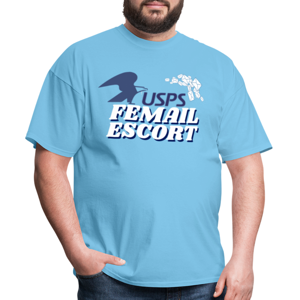 FeMail Escort T-Shirt - aquatic blue