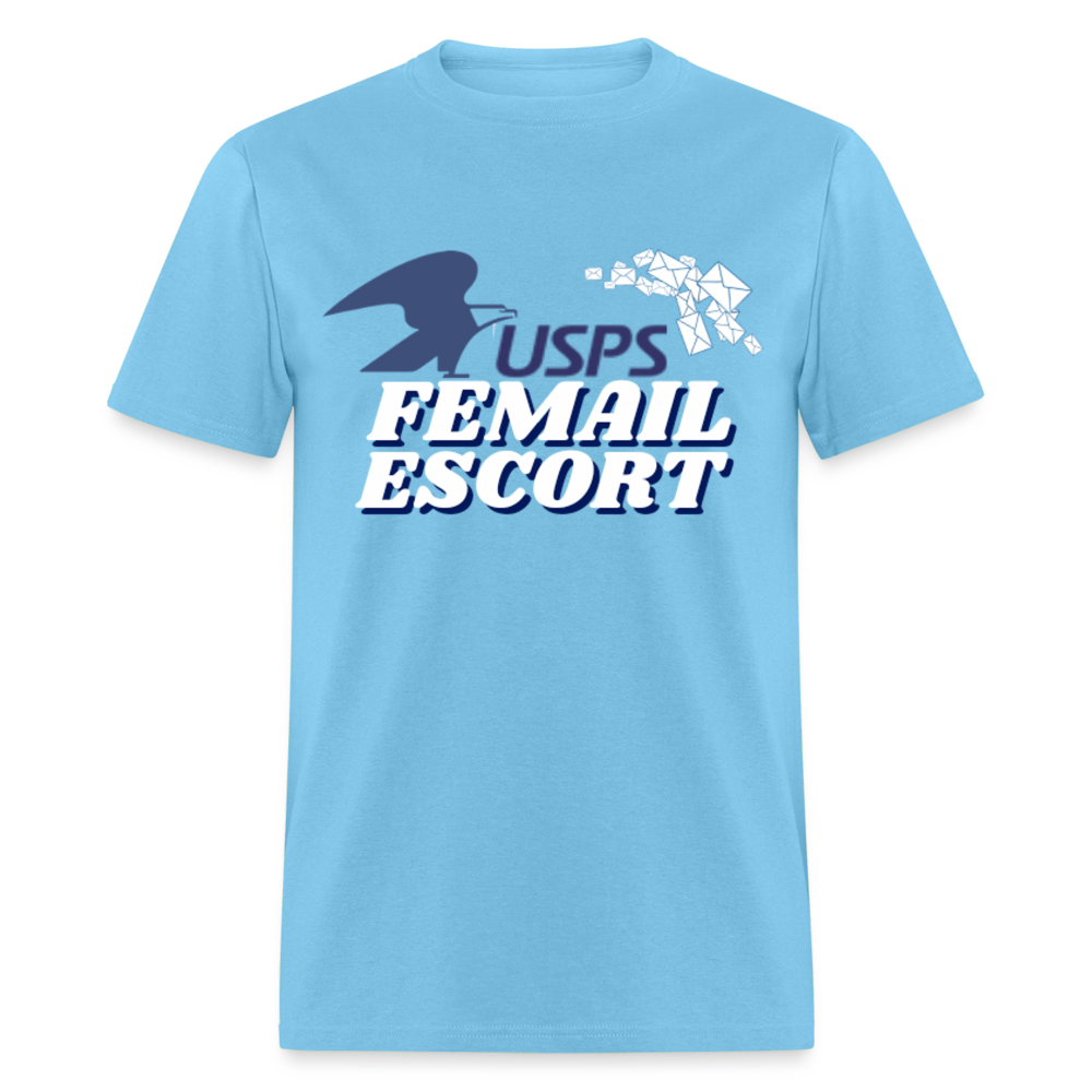 FeMail Escort T-Shirt - aquatic blue