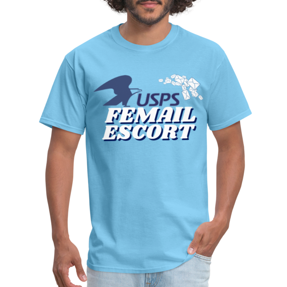 FeMail Escort T-Shirt - aquatic blue