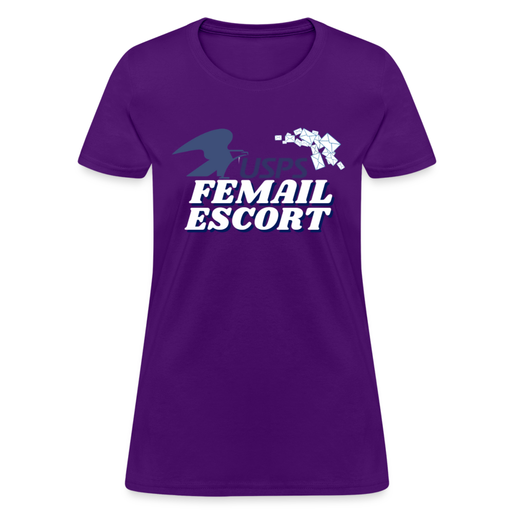 FeMail Escort T-Shirt - purple