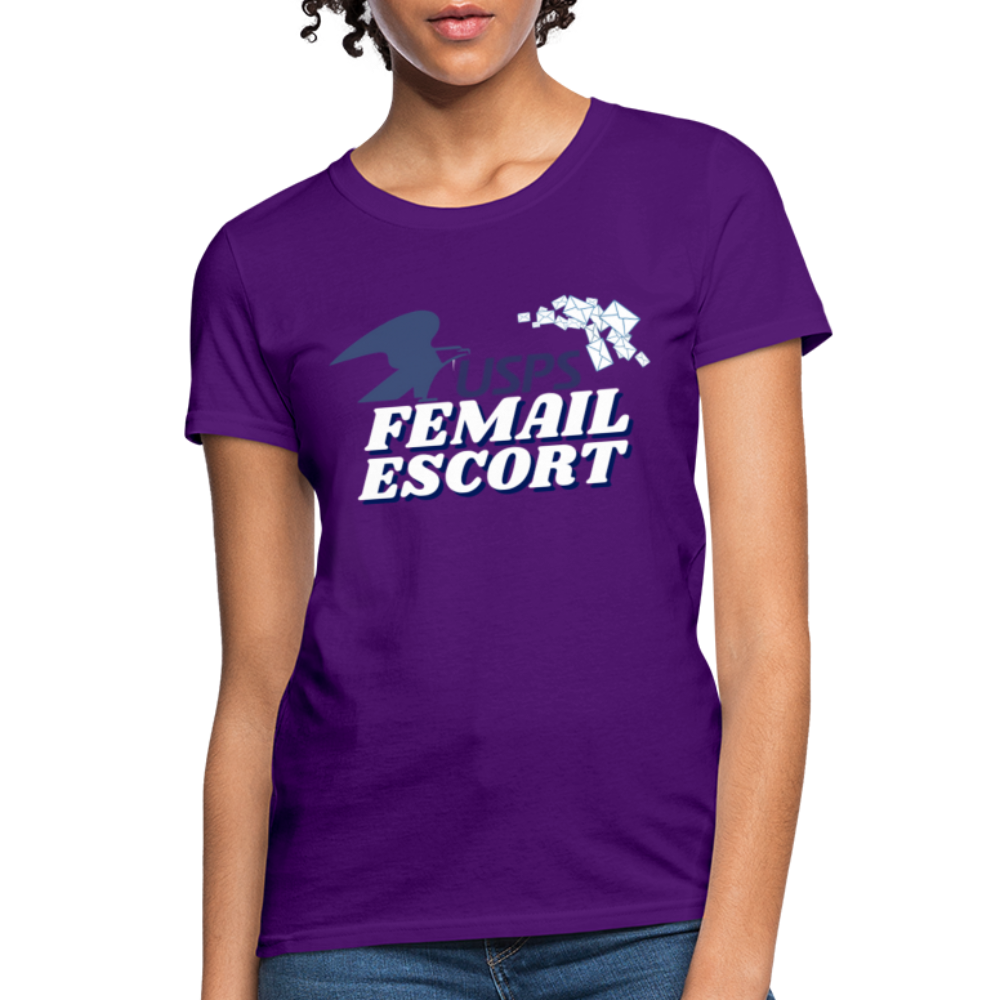 FeMail Escort T-Shirt - purple