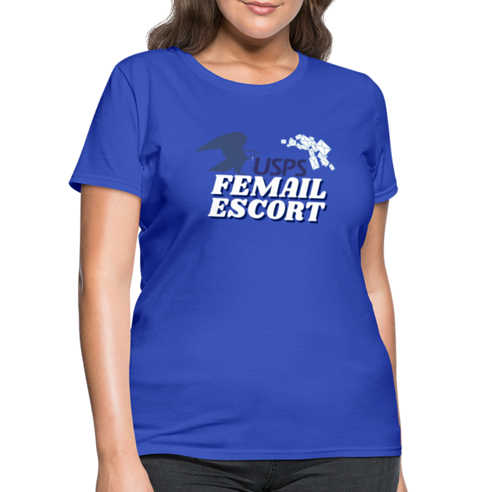 FeMail Escort T-Shirt - royal blue