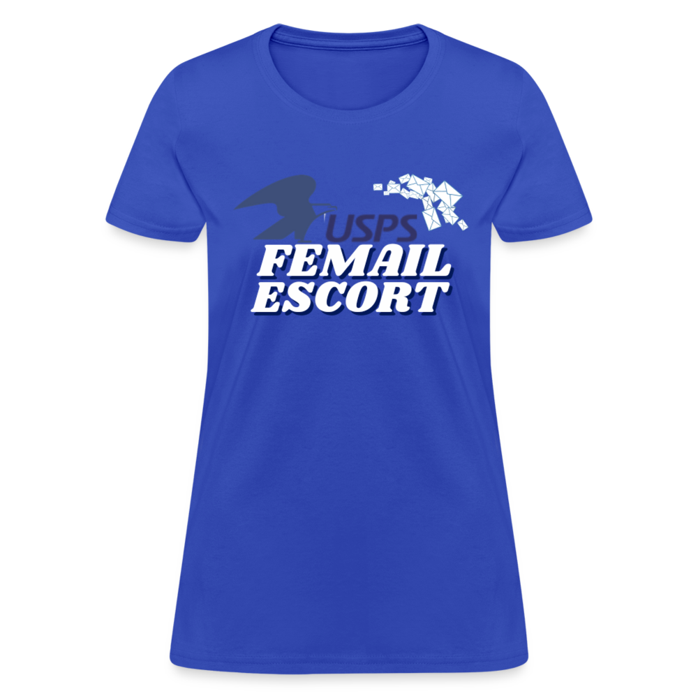 FeMail Escort T-Shirt - royal blue