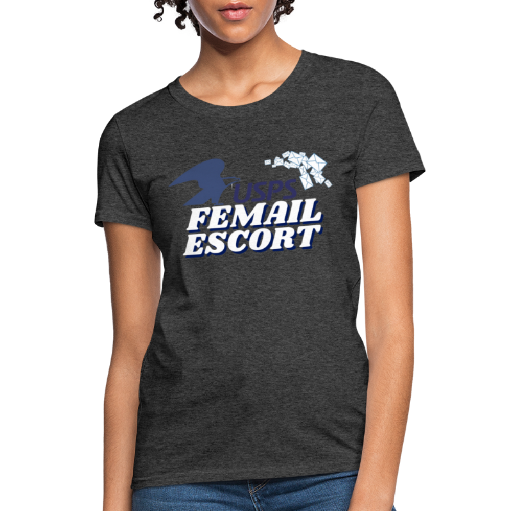 FeMail Escort T-Shirt - heather black