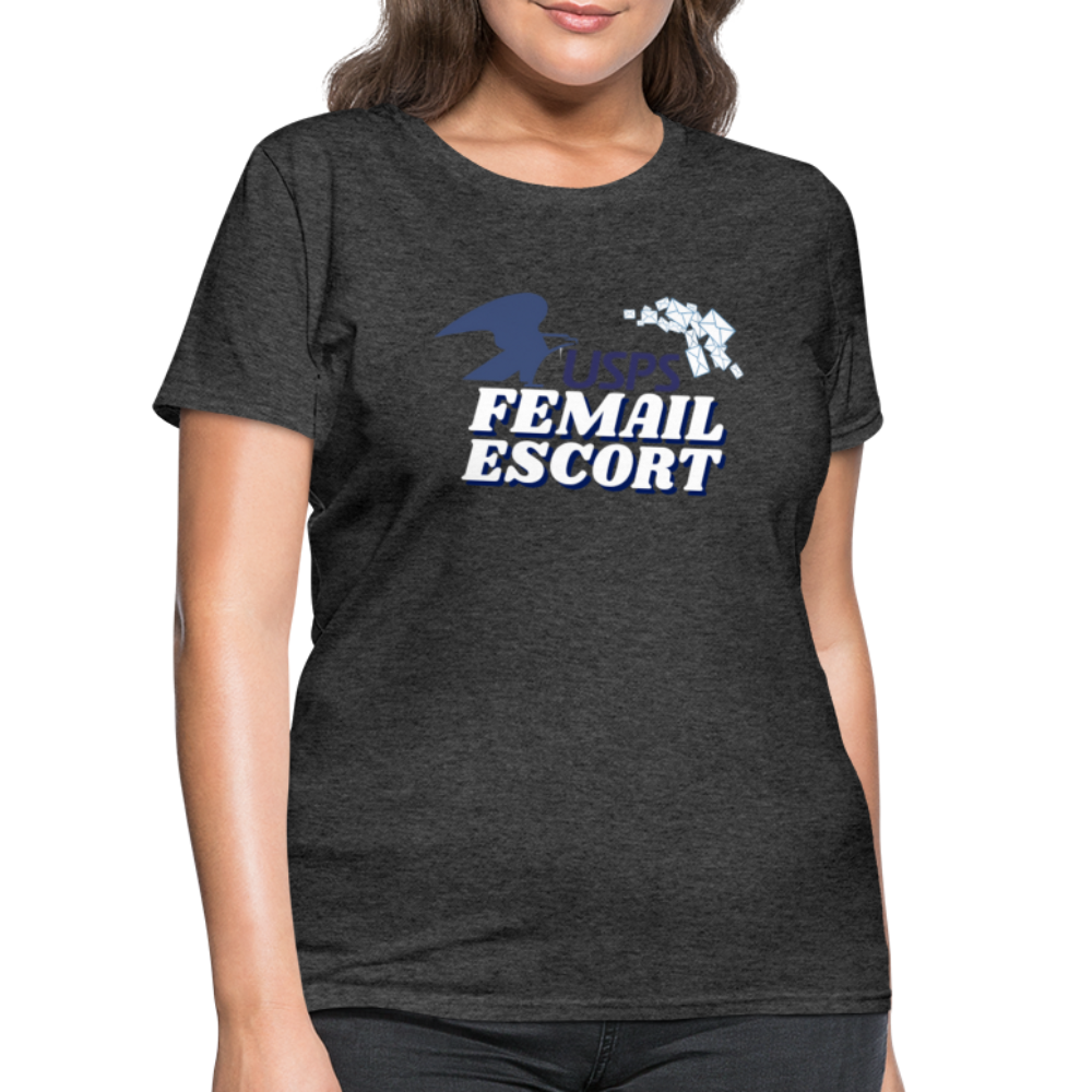 FeMail Escort T-Shirt - heather black