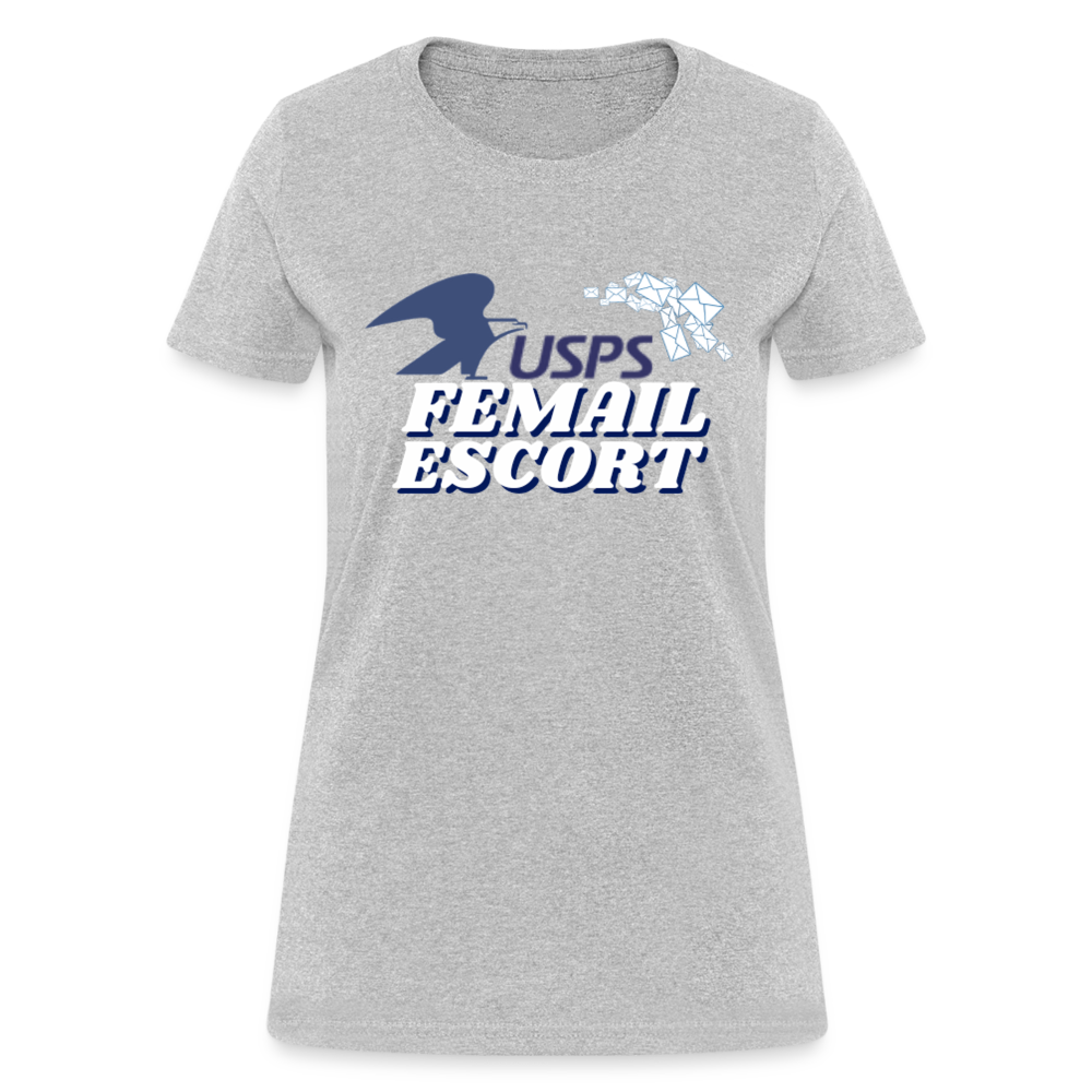 FeMail Escort T-Shirt - heather gray