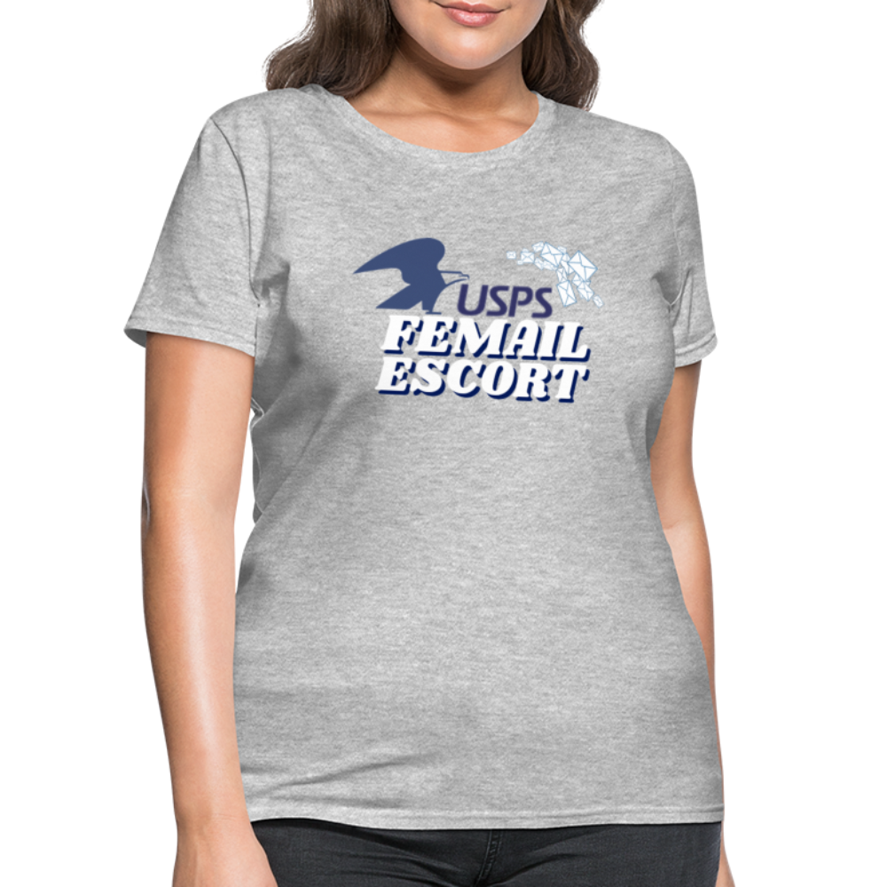 FeMail Escort T-Shirt - heather gray