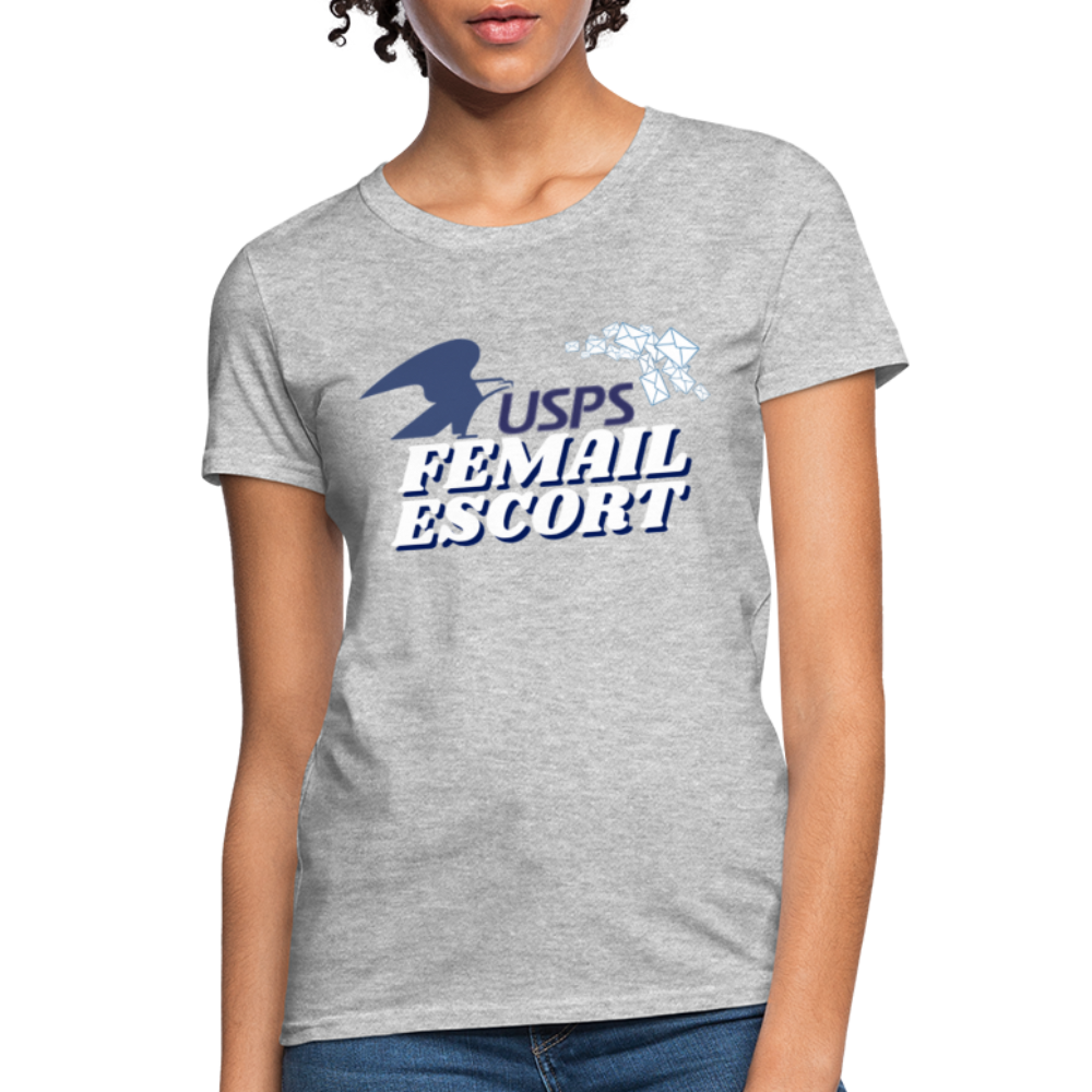 FeMail Escort T-Shirt - heather gray