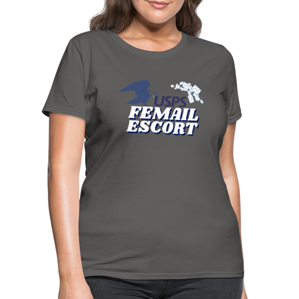 FeMail Escort T-Shirt - charcoal