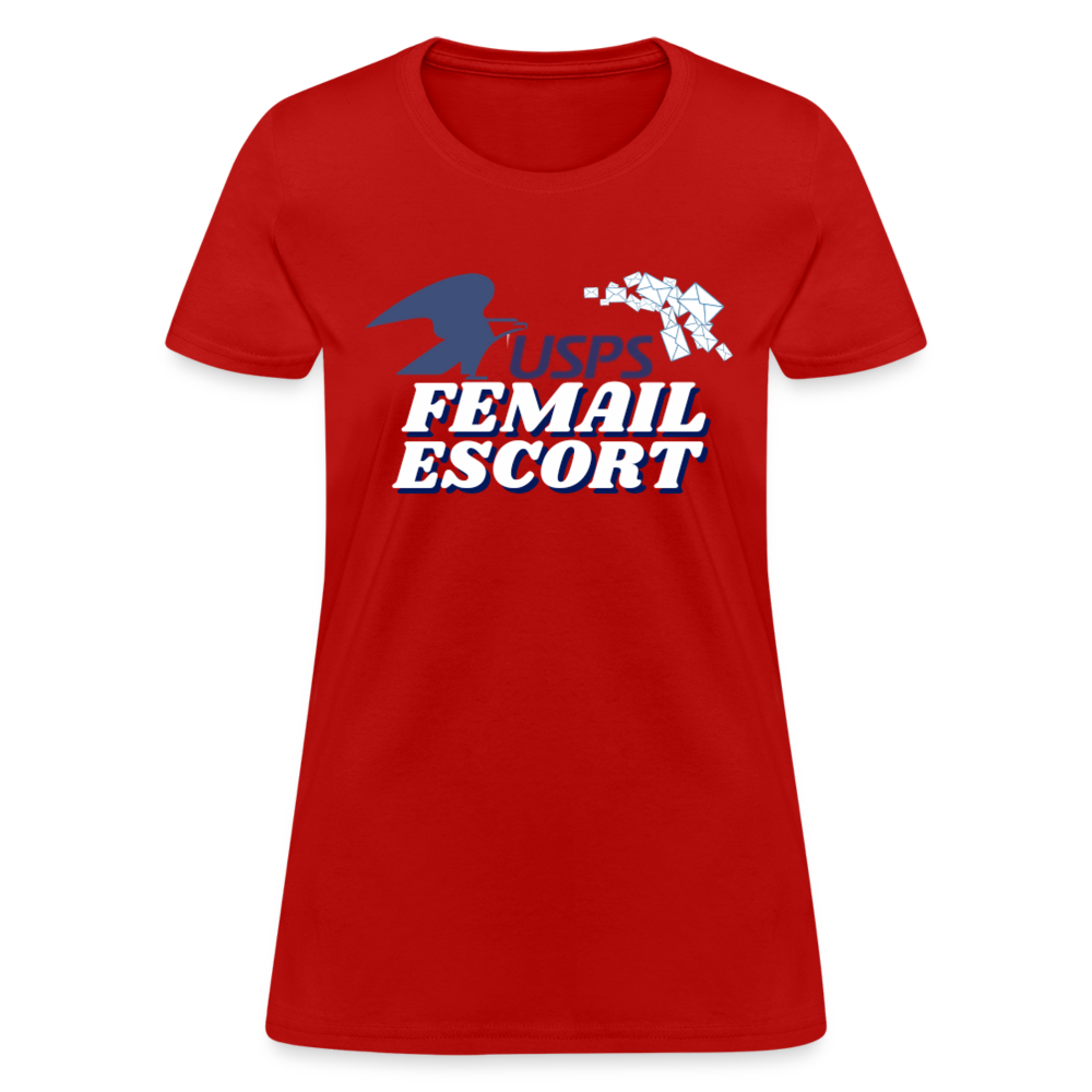 FeMail Escort T-Shirt - red