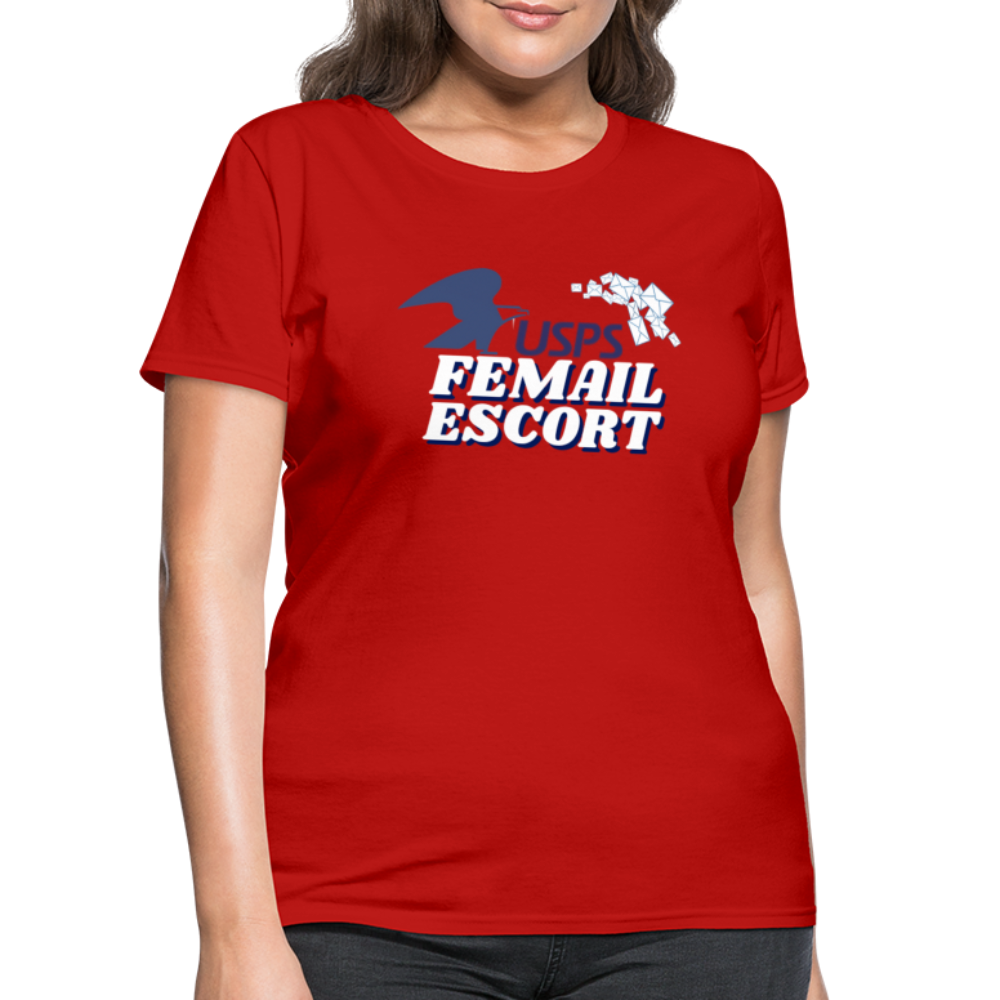 FeMail Escort T-Shirt - red