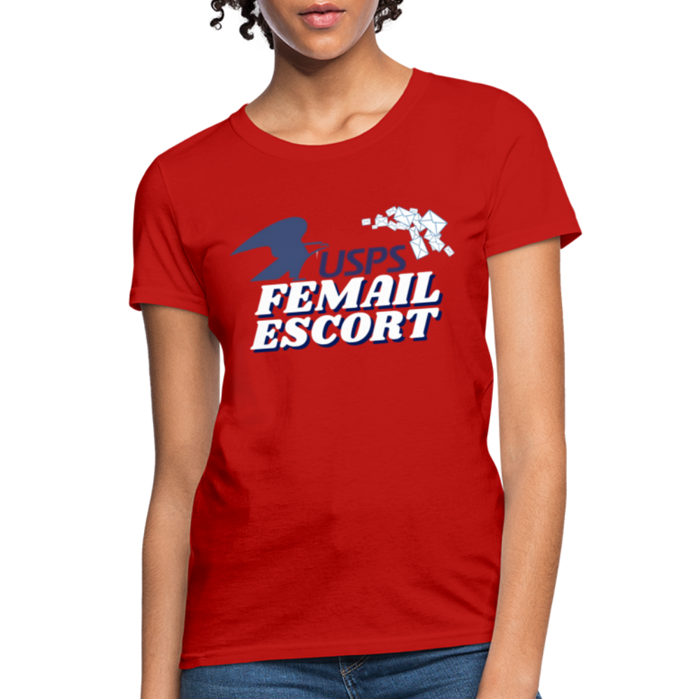 FeMail Escort T-Shirt - red