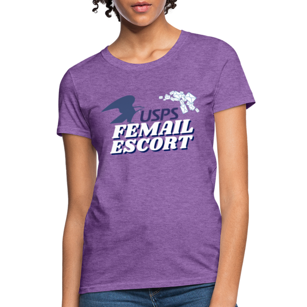 FeMail Escort T-Shirt - purple heather